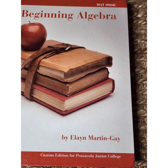 Beginning Algebra Custom Edition for Pensacola Junior College With CD - Picture 2 of 13